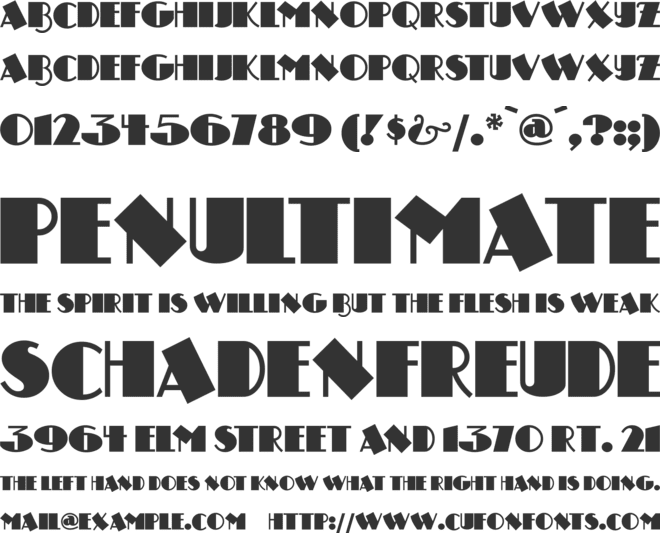 DrumagStudioNF font preview