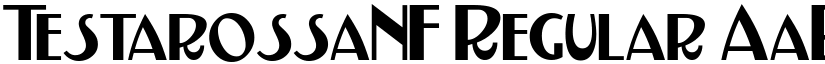 TestarossaNF font download