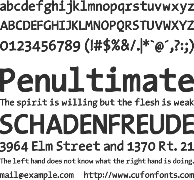 TypeWritersSubstitute-Black font preview