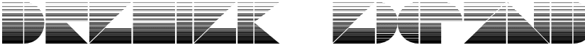 Drebiek Expanded Stripes font