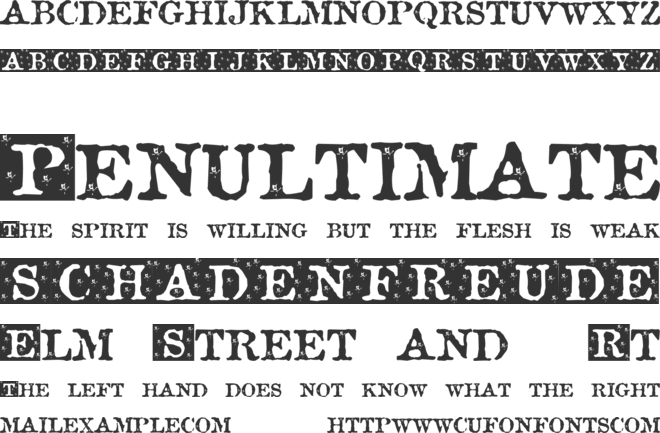 Rosebud Sweet font preview