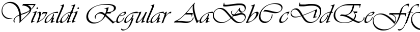 Vivaldi Regular font