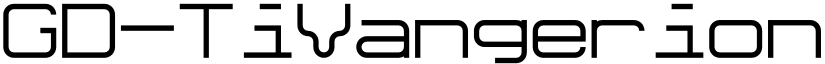 GD-TiVangerionJA-OTF Regular font