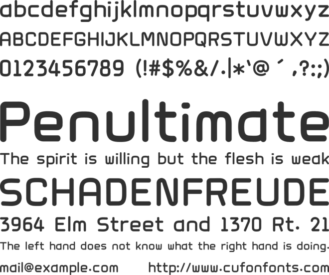KannaBold-W6 font preview