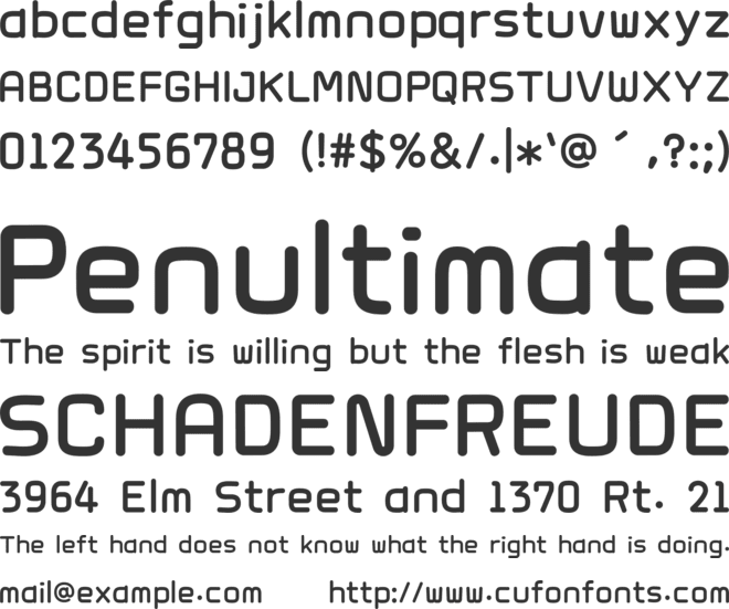 KannaBold-W6 font preview