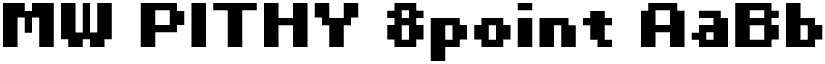 MW PITHY 8point font