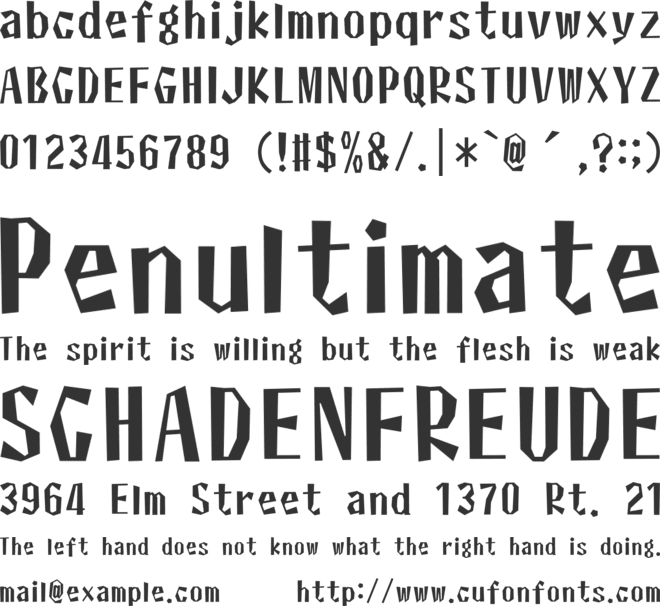 id-Cinema-LightOT font preview