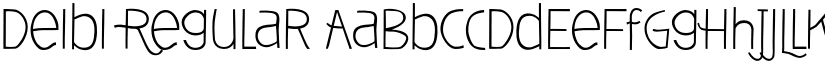Deibi Regular font