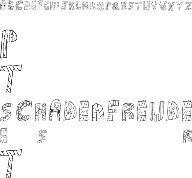 HIPTRONIC font preview