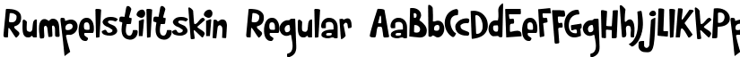 Rumpelstiltskin Regular font