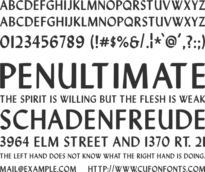 St32k font preview