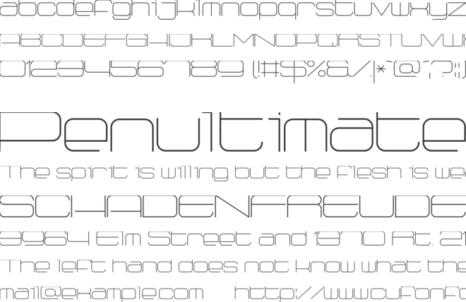 Radio 187.5 font preview