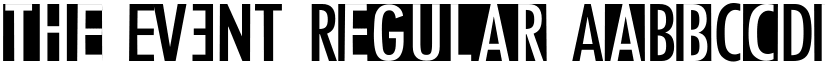 the EV$NT Regular font