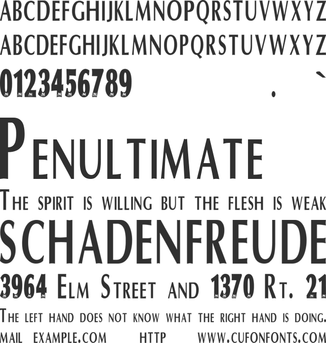 EPLFont font preview