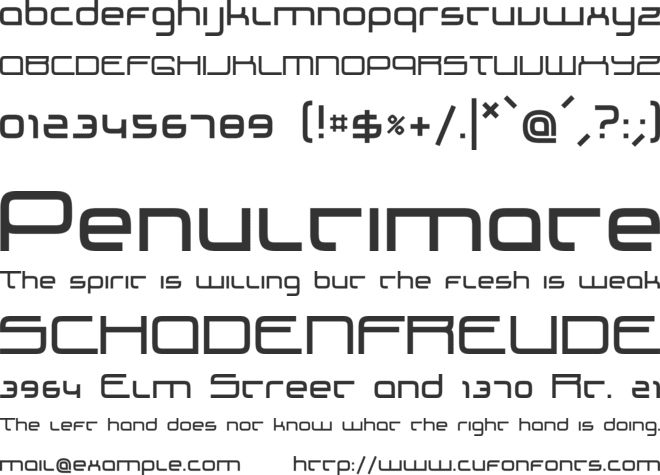 IDM font preview