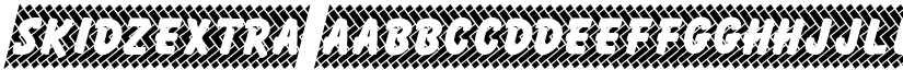 SkidzExtra font