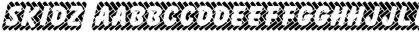 Skidz font