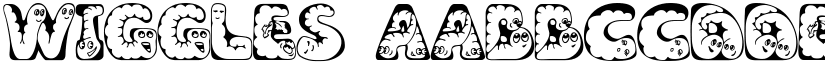 Wiggles font