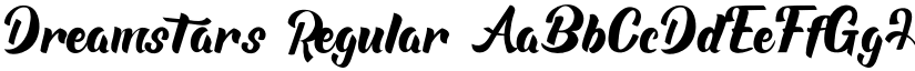 Dreamstars Regular font