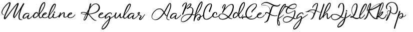 Madeline Regular font