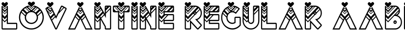 Lovantine Regular font