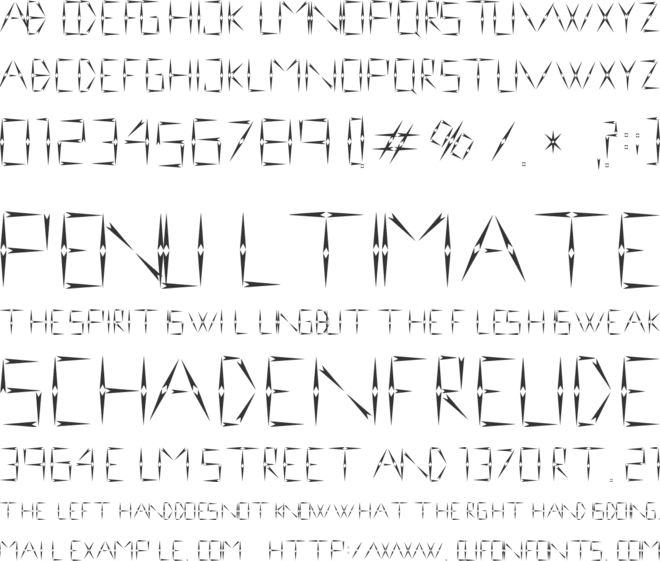 nineveh font preview