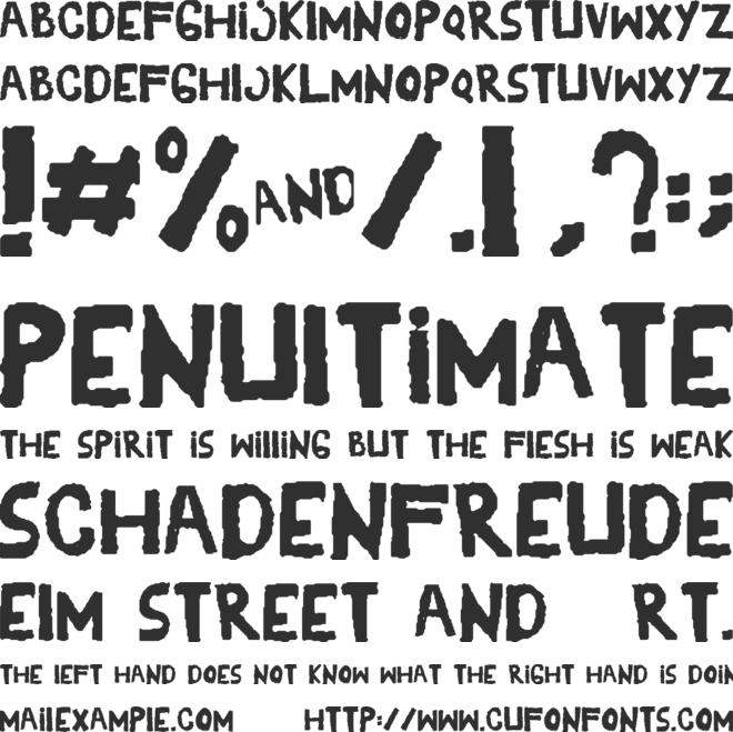 YES! font preview