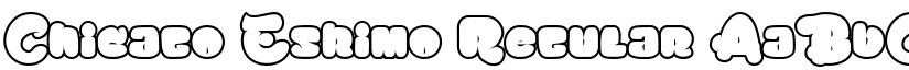 Chicago Eskimo Regular font