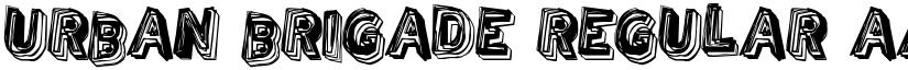 Urban Brigade Regular font