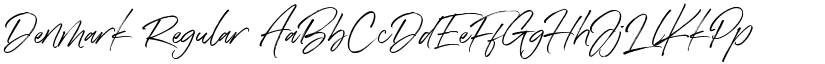 Denmark Regular font