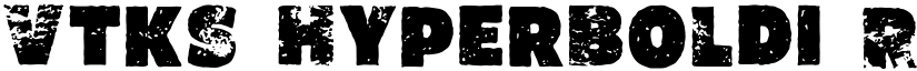 Vtks HyperBoldi Regular font