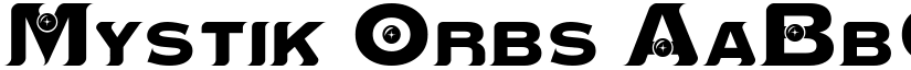 Mystik Orbs font