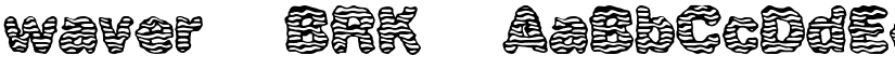 waver (BRK) font