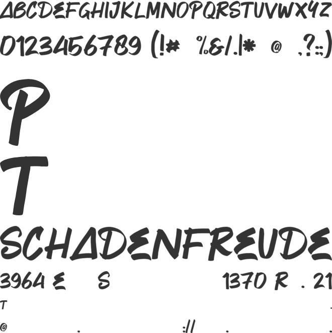 Urban Retro font preview