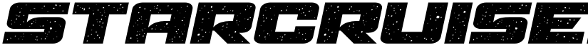 Starcruiser Expanded Semi-Italic Expanded Semi-Italic font