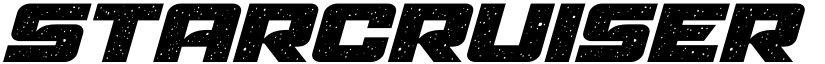Starcruiser Italic Italic font