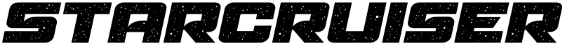 Starcruiser Semi-Italic Semi-Italic font