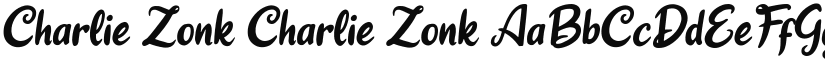 Charlie Zonk font download