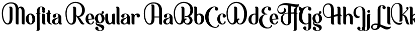 Möfita Regular font