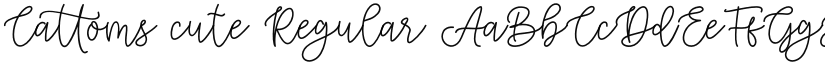 Cattoms cute font download