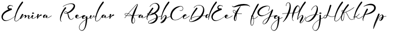 Elmira Regular font