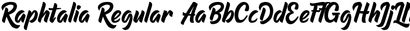 Raphtalia Regular font