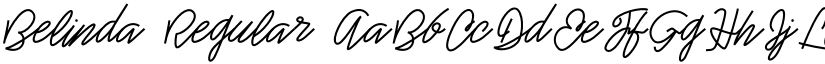 Belinda font download