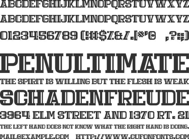 Daily Mix 4 font preview