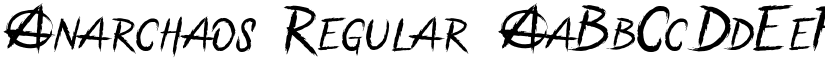 Anarchaos font download