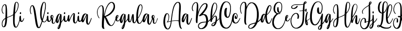 Hi Virginia font download