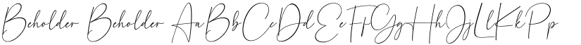 Beholder Beholder font
