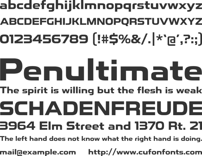 Toxigenesis font preview