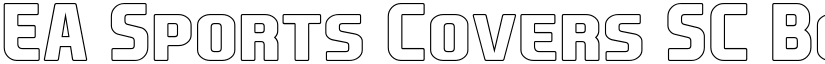 EA Sports Covers SC Bold Outline font