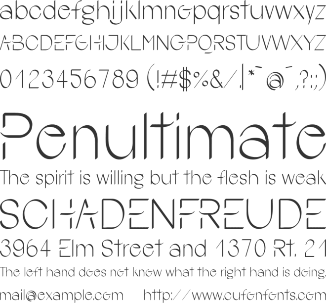 Yoko Smile font preview